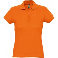 POLO PIQUÉ M/M 4 BOT PASSION LARANJA